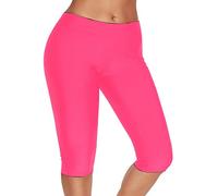 Cadeau Bouteille avec Lumière Grand-père Pantalon de Yoga Sport pour Minceur Course à Pied Fitness Leggings Yoga Pyjama de Noël, Rose, S