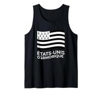 Cadeau Bretagne Etats-Unis d'Armorique Humour Breton Débardeur