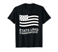 Cadeau Bretagne Etats-Unis d'Armorique Humour Breton T-Shirt