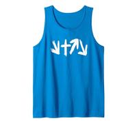 Cadeau chrétienté He Came Died Rose Will Come Again Débardeur, Homme, Saphir, M