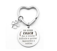 Cadeau Coach,Cadeau Coach Foot,Cadeau Coach Crossfit,Cadeau Coach Sportif,Porte Clef Coach Homme Femme,Cadeau Coach D'équitation,Rugby Cadeau, Idée Cadeau Sport Football, Basket, Handball, Rugby