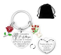 Cadeau Collectionneur Porte-Clef Colleague Depart Gift Idea Best Friend Gift for Friend Anniversary Woman Man