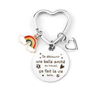 Cadeau Collègue De Travail - Carte Départ, Porte-Clef Maison, Idée Noël Et Retraite - Moins De 5 Euros