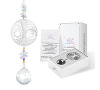 Cadeau commémoratif pour la perte d'un être cher, cadeau de condoléances en cristal à suspendre, idée cadeau de deuil, cadeau de souvenir, condoléances (arbre de vie)