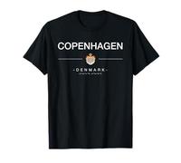 Cadeau Copenhague du Danemark Drapeau Danois Copenhague T-Shirt