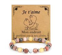 Cadeau Copine Amour Cadeau Saint Valentin Femme Cadeau Petite Copine Bracelet Couple Bijoux Couple Cadeau Couple Amoureux Cadeau Amoureux Cadeau Mariage Cadeau Future Mariée Cadeau Anniversaire Noël