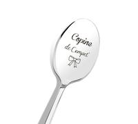 Cadeau Copine Noel, Cuillère A Cafe en Acier Inox, Cadeau Copine Amitié Cadeau Copine Amour Cadeau Meilleure Amie Cadeaux Copine Cadeau pour Copine Cadeau Anniversaire Femme Cadeau Saint Valentin