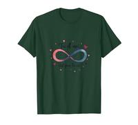 Cadeau Couple Amour …ternel Toi et Moi, C'est pour la Vie T-Shirt, Homme, Vert Forêt, S