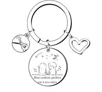 Cadeau Couple Porte-clés Couple Cadeaux pour Mari Ma Femme Cadeau de Saint Valentin,Cadeaux d'anniversaire,Porte clef Petit ami Petite amie (1)