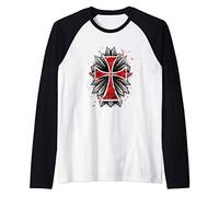 Cadeau Croix des Templiers Croisade Manche Raglan