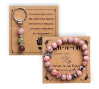 Cadeau d'Adieu Pour Enseignant, Coffret Cadeau Pour Professeurs Avec Bracelet, Porte-Clés Et Carte, Cadeau De Départ Pouréducateurs, Cadeaux De Remerciement Pour Enseignants, Remise Des Diplômes