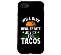 Cadeau d'agent Immobilier drôle Tacos Realtor Coque pour iPhone SE (2020) / 7/8