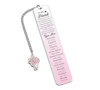 Cadeau d'amitié chrétienne pour femme, amie, cadeau de Noël pour meilleure amie, marque-page religieux, cadeau d'anniversaire pour femme, amie, meilleure amie, amie