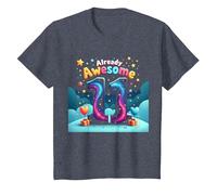 Cadeau d'anniversaire 11 Ans et déjà génial pour 11e année T-Shirt, Enfant, Bleu Chiné, 6 Ans