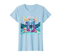 Cadeau d'anniversaire 11 Ans et déjà génial pour 11e année T-Shirt, Femme, Bleu Céleste, XS