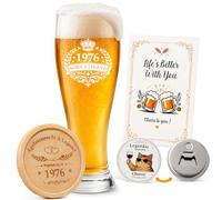 Cadeau D'anniversaire 18 Ans pour Garcon Verre à Bbière Personnalisé 580ml