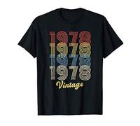 Cadeau d'anniversaire 1978 Rétrospective d'anniversaire 1978 T-Shirt