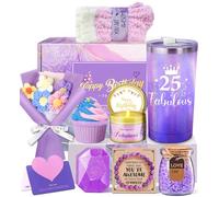 Cadeau d'anniversaire 25 ans pour elle, cadeau d'anniversaire pour femme, fille, idée cadeau d'anniversaire de 25 ans pour femme, sœur, meilleure amie, cadeau d'anniversaire personnalisé