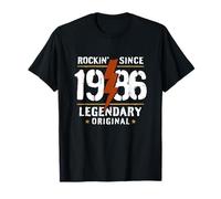Cadeau d'anniversaire 40e Rock n Roll 1986 T-Shirt