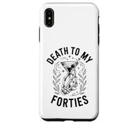 Cadeau d'anniversaire 50 Ans - Death to My Forties Coque pour iPhone XS Max