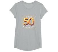 Cadeau d'anniversaire 50 Ans : It Took 50 Years to Look This Good T-Shirt, Fille, Gris Chiné, S
