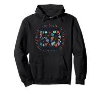 Cadeau d'anniversaire 50 Ans : « This is What 50 Looks Like » Sweat à Capuche, Unisexe pour Adultes, Noir, XXL