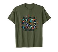 Cadeau d'anniversaire 50 Ans : « This is What 50 Looks Like » T-Shirt, Homme, Olive, 3XL