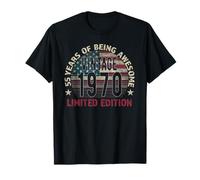 Cadeau d'anniversaire 55 Ans pour Homme Vintage né en 1970 tournant 55 Ans T-Shirt
