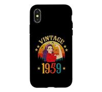 Cadeau d'anniversaire 67 Ans pour Femme rétro Vintage 1959 Coque pour iPhone X/XS