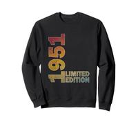 Cadeau d'anniversaire 74 ans pour hommes et femmes nés en 1951 Sweatshirt