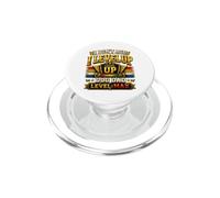 Cadeau d'anniversaire Amusant avec Inscription « I Don't Age I Level Up » PopSockets PopGrip pour MagSafe