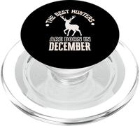 Cadeau d'anniversaire Best Hunters are Born in December PopSockets PopGrip pour MagSafe
