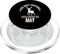 Cadeau d'anniversaire Best Hunters are Born in May PopSockets PopGrip pour MagSafe