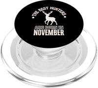 Cadeau d'anniversaire Best Hunters are Born in November PopSockets PopGrip pour MagSafe