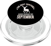 Cadeau d'anniversaire Best Hunters are Born in September PopSockets PopGrip pour MagSafe