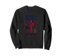 Cadeau d'anniversaire Brilliantly British at 7 UK Sweatshirt, Unisexe pour Adultes, Noir, S