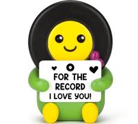 Cadeau d'anniversaire et de Noël pour femme, homme, mari, épouse, figurine en résine pour la Saint-Valentin, pour lui, elle, petit ami ou petite amie BF I Love You Cadeau mignon Décoration de bureau