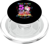 Cadeau d'anniversaire Fille Requin bébé 5 Ans PopSockets PopGrip pour MagSafe
