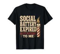 Cadeau d'anniversaire introverti Homebody Low Key T-Shirt