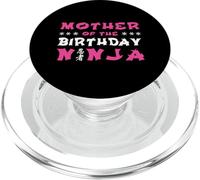 Cadeau d'anniversaire Ninja pour mère de l'anniversaire Ninja Mom PopSockets PopGrip pour MagSafe