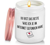 Cadeau D'anniversaire Pour Elle - Bougie Parfumée À La Lavande - Cadeau D'amour Pour Petite Amie, Petit Ami, Femme, Homme, Noël, Anniversaire De Mariage, Anniversaire, Saint-Valentin Pour Elle Et Lui