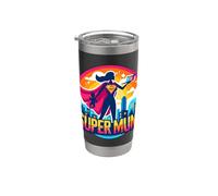 Cadeau d'anniversaire pour femme avec cœurs Gobelet isotherme en acier inoxydable double paroi