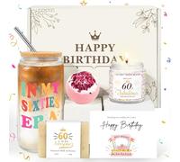 Cadeau d'anniversaire pour femme, cadeau d'anniversaire cool de 60 ans pour femme, décorations amusantes pour 60e anniversaire, cadeau d'anniversaire pour maman, sœur, amie née en 1965, fabuleuse