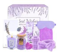 Cadeau d'anniversaire pour femme, cadeau d'anniversaire pour elle « Get Well Soon » - Paniers cadeaux de détente pour spa et bain - Cadeau de Noël pour femme, meilleure amie, sœur, maman, épouse