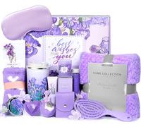 Cadeau d'anniversaire pour femme - Cadeau de spa personnalisé pour maman, épouse, grand-mère, fille, amie, sœur, petite amie (violet)