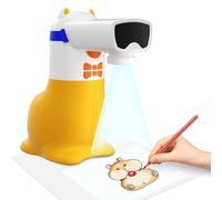 Cadeau d'anniversaire pour GarçOns Et Filles, Brightbuddies Projecteur De Dessin IA pour Enfants, Apprentissage Artistique, Jouets éDucatifs Intelligents, Robot De Peinture pour Enfants De 4 à 12 Ans