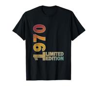 Cadeau d'anniversaire pour homme et femme né en 1970 tournant 55 ans T-Shirt