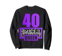 Cadeau d'anniversaire Queen 40 Ans 40e Anniversaire Femme Sweatshirt