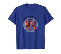Cadeau d'anniversaire rétro avec Inscription « Keep It Real Since '44 » T-Shirt, Homme, Bleu Royal, 3XL