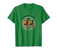 Cadeau d'anniversaire rétro avec Inscription « Keep It Real Since '44 » T-Shirt, Homme, Vert Kelly, M
